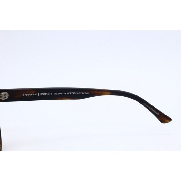 New Prodesign Denmark 4787 c.5531 Oval Havana Eyeglasses Demo Lenses 49mm - Picture 5 of 6